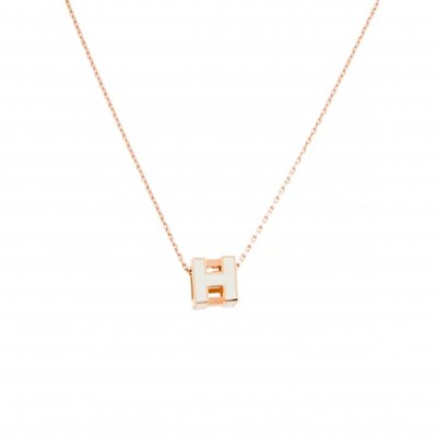 HERMÈS CAGE D'H PENDANT NECKLACE 